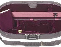 Bobelock Half Moon 1047V 4/4 Violin Case with Wine Velvet Interior